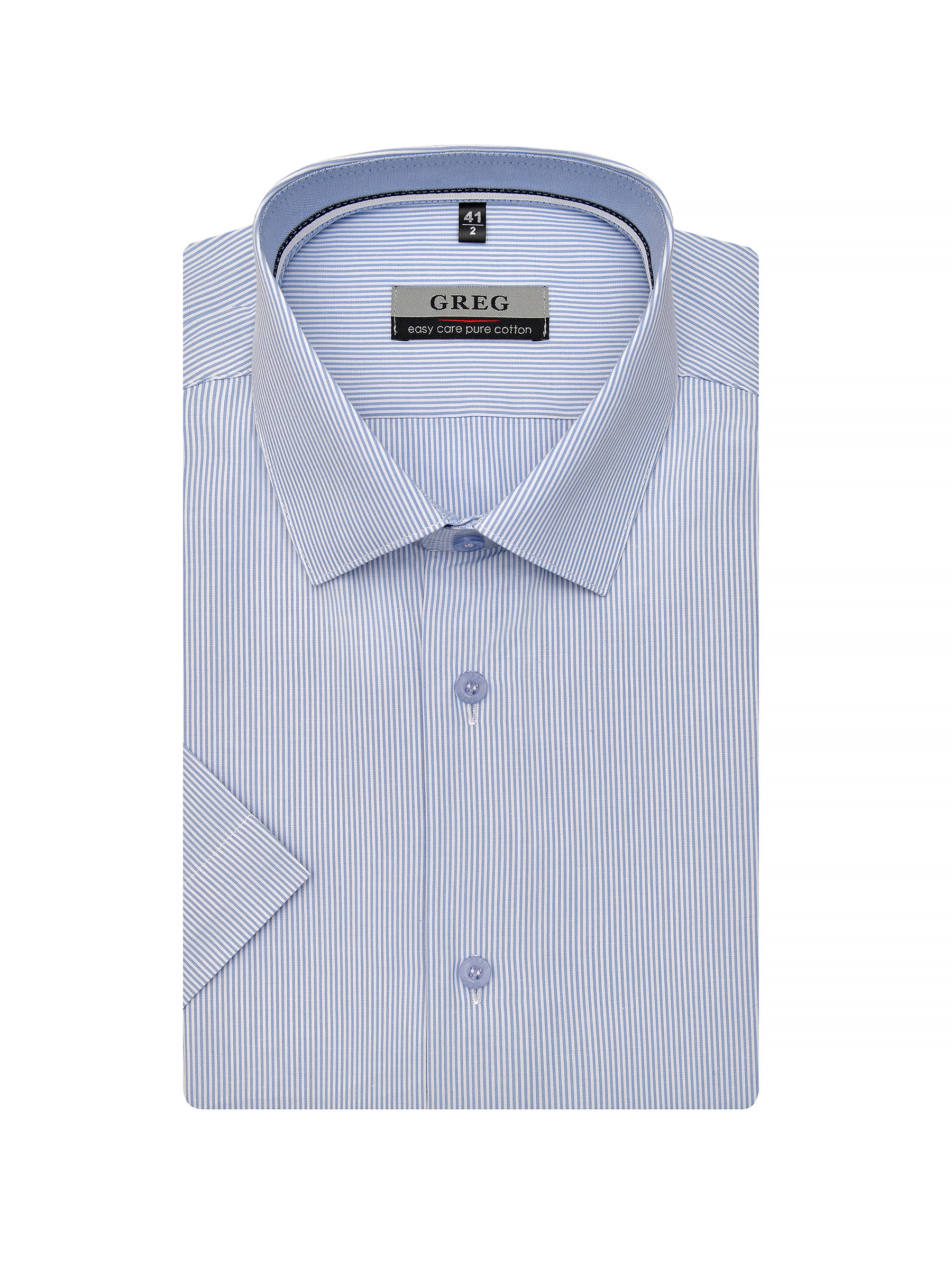 211/201/45018/1p Сорочка мужская короткий рукав