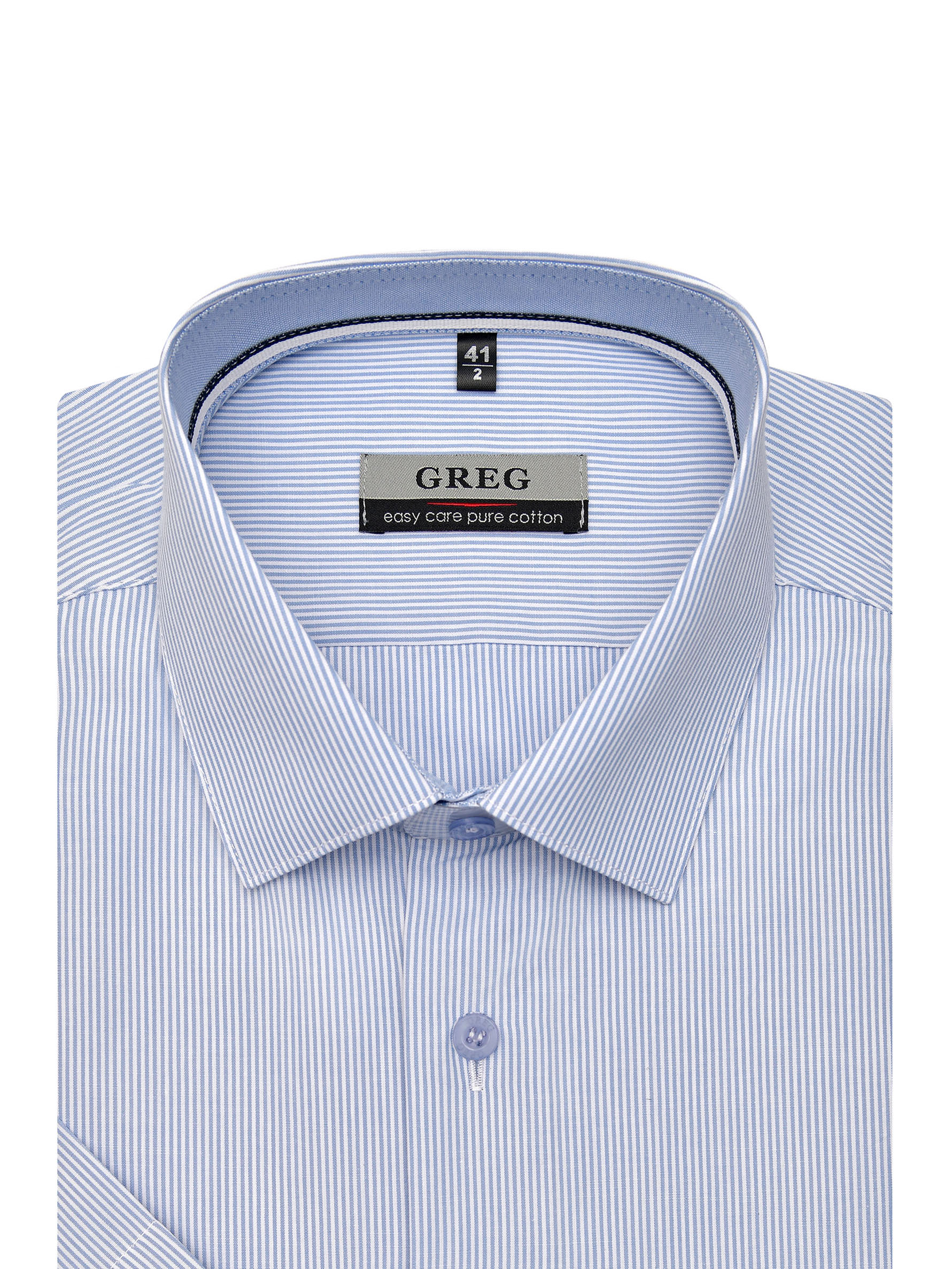 211/201/45018/1p Сорочка мужская короткий рукав