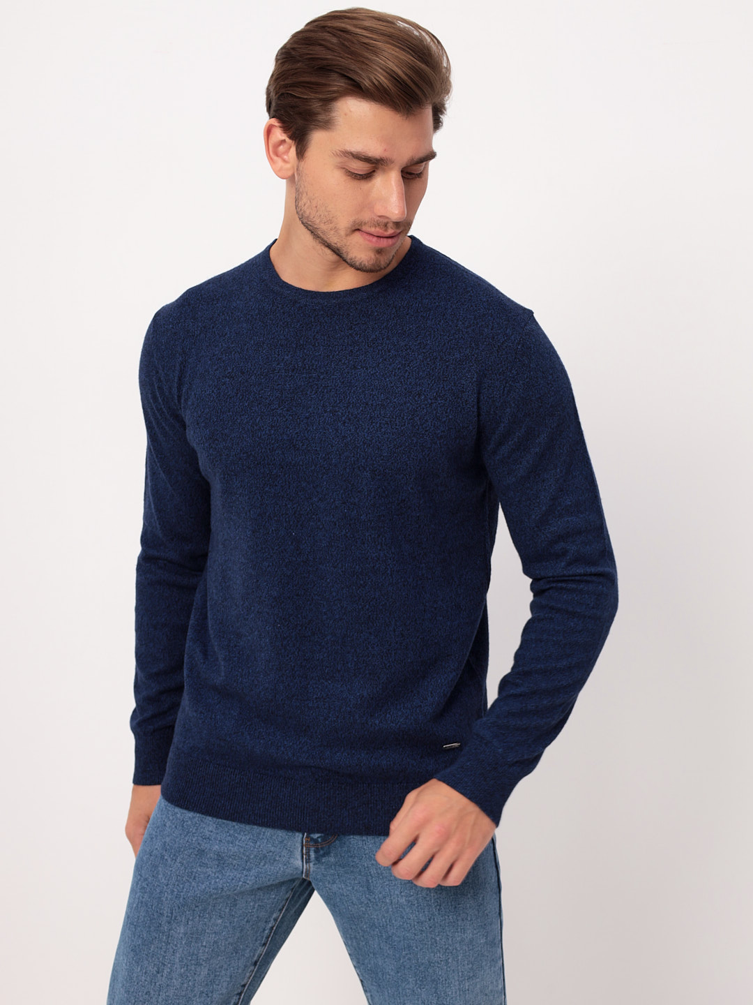 G121-DA53 синий/голубой Джемпер мужской