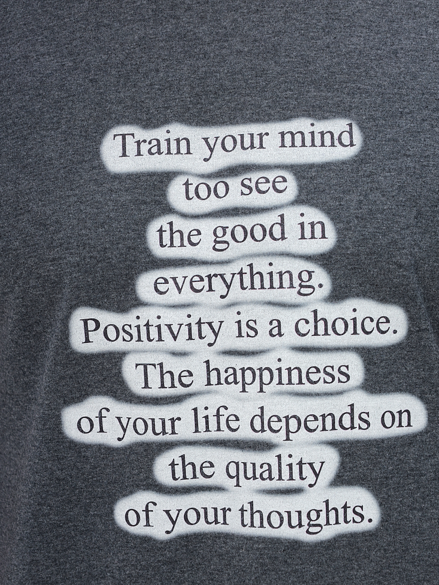 G145-Quote (антрацит м.) Футболка мужская короткий рукав