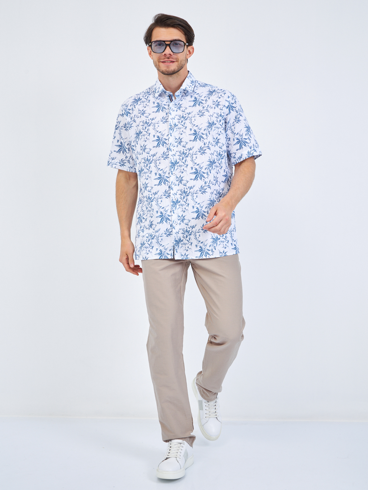 123/209/2149/C/1p Сорочка мужская короткий рукав