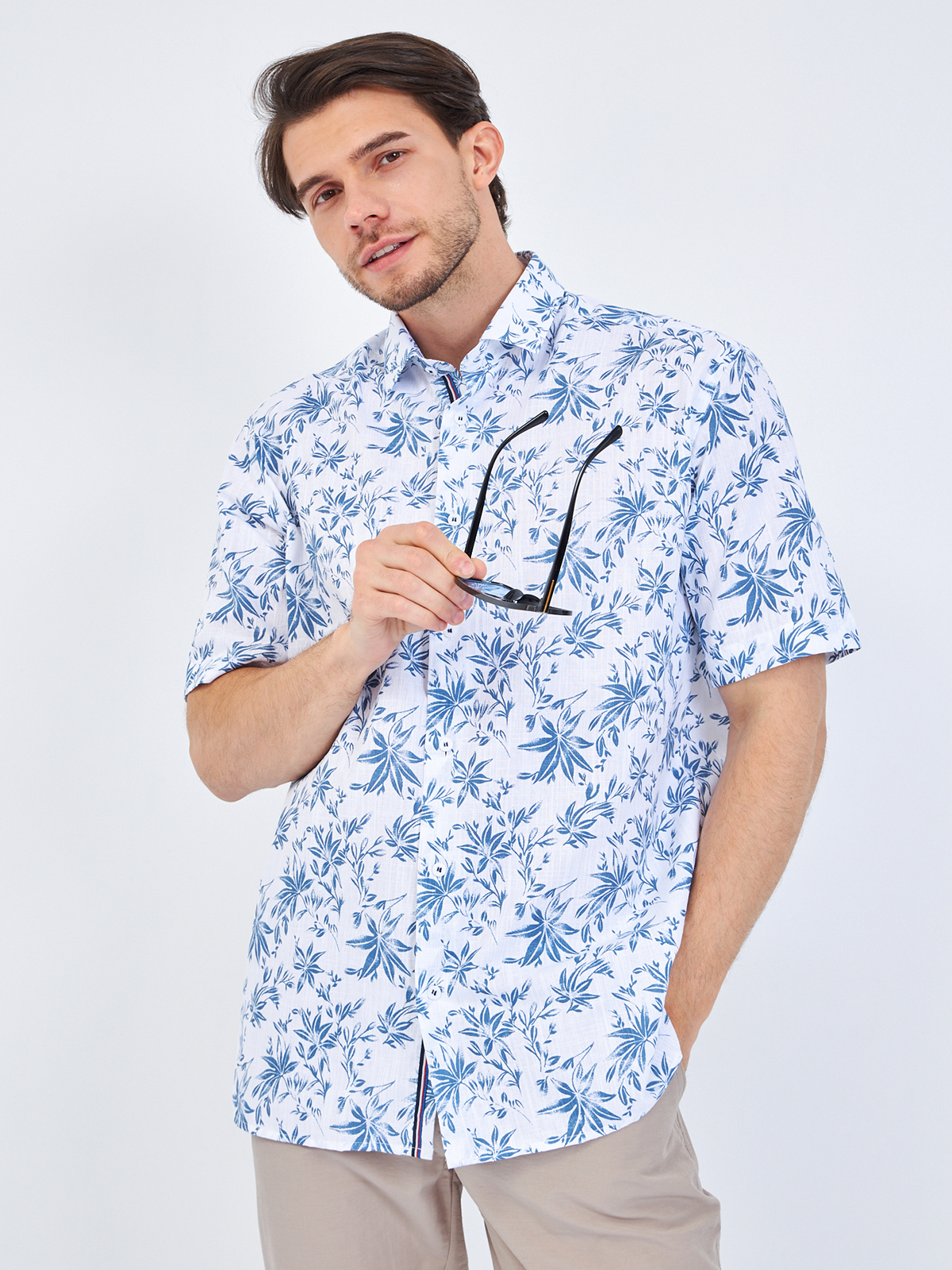 123/209/2149/C/1p Сорочка мужская короткий рукав