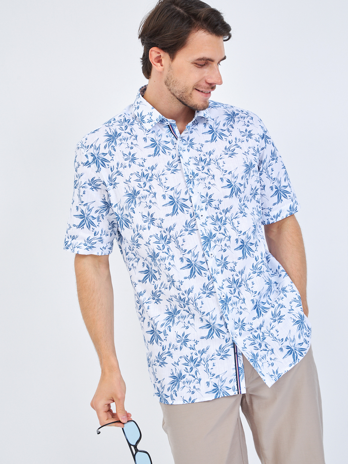 123/209/2149/C/1p Сорочка мужская короткий рукав