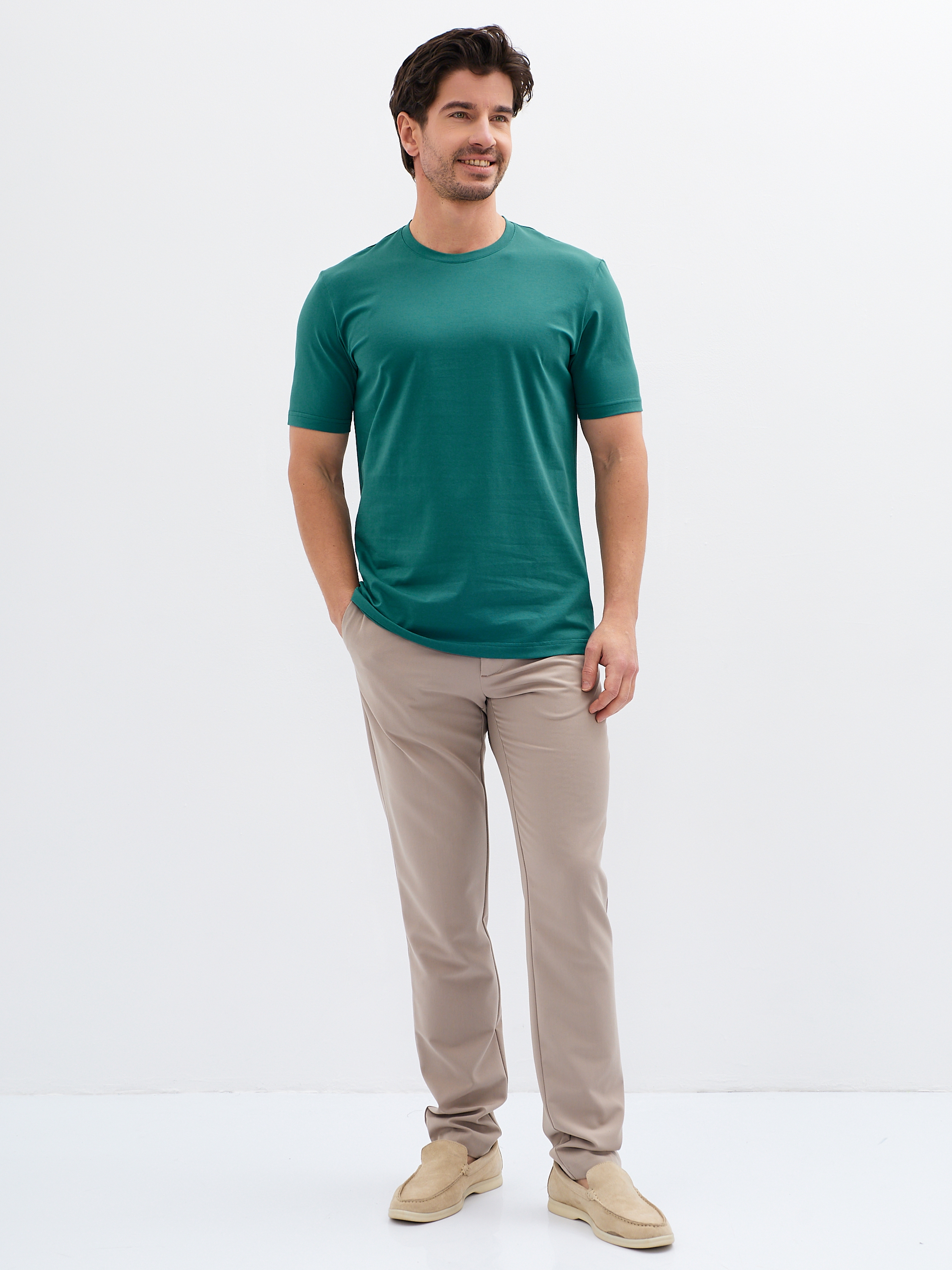 G145-KO-SX-5124-N (т.ментол) Футболка мужская короткий рукав