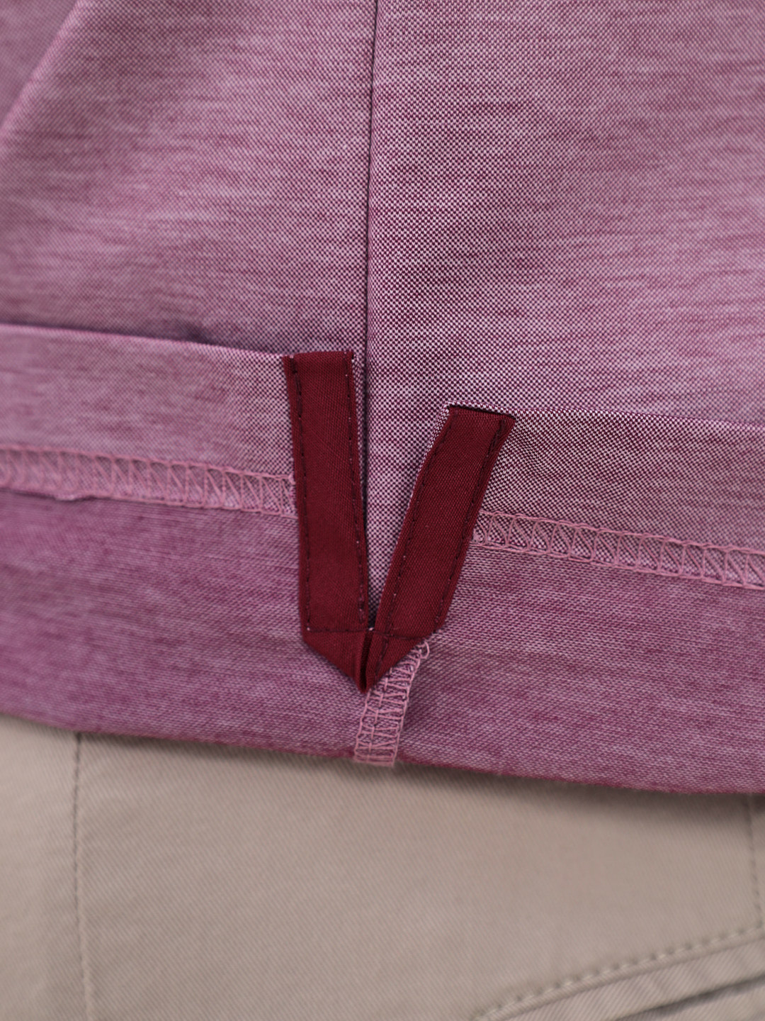 G144-PM1246T-LT1635 (бордо) Джемпер мужской с воротником поло короткий рукав