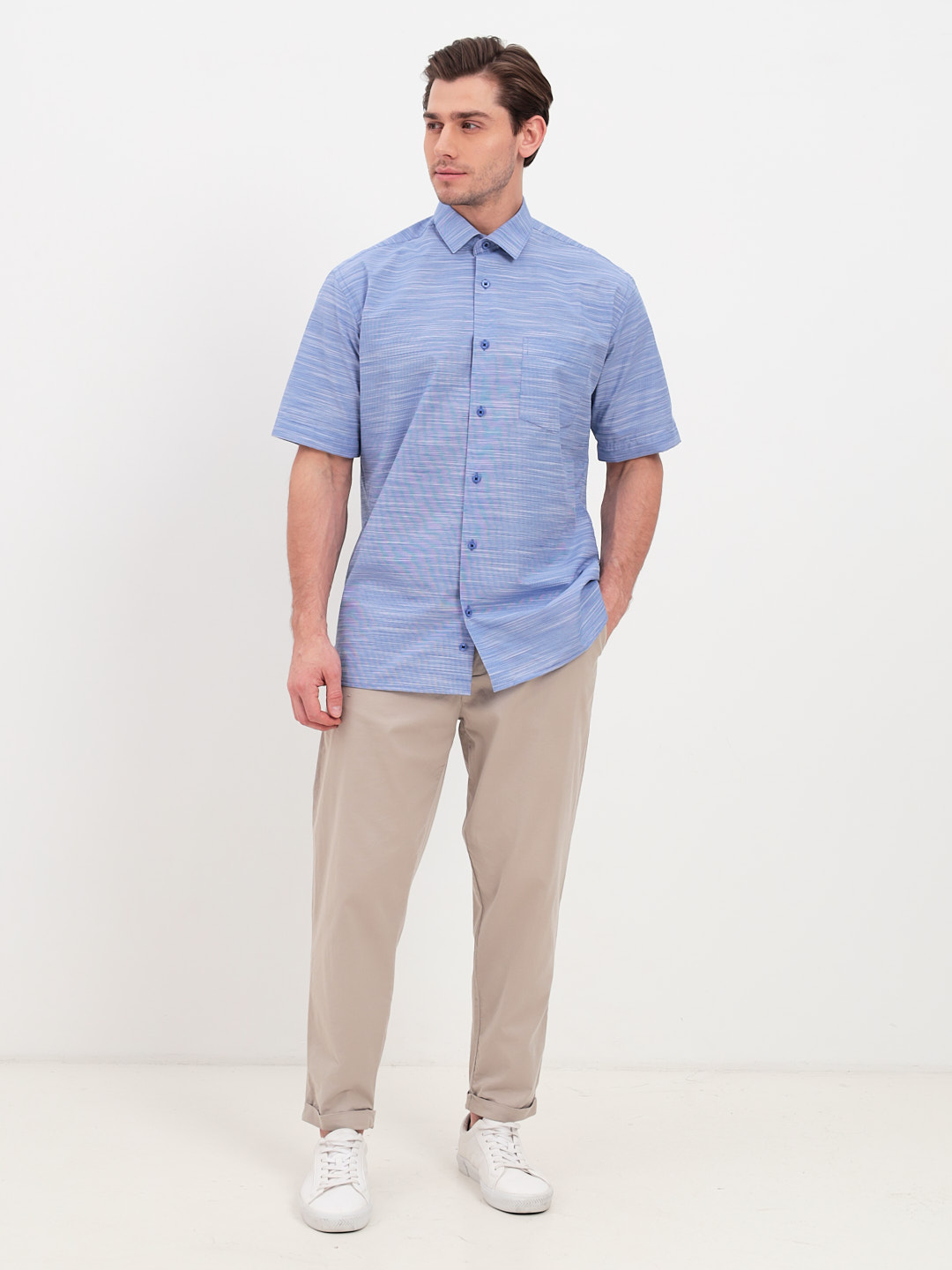 223/201/7834/C/1p Сорочка мужская короткий рукав