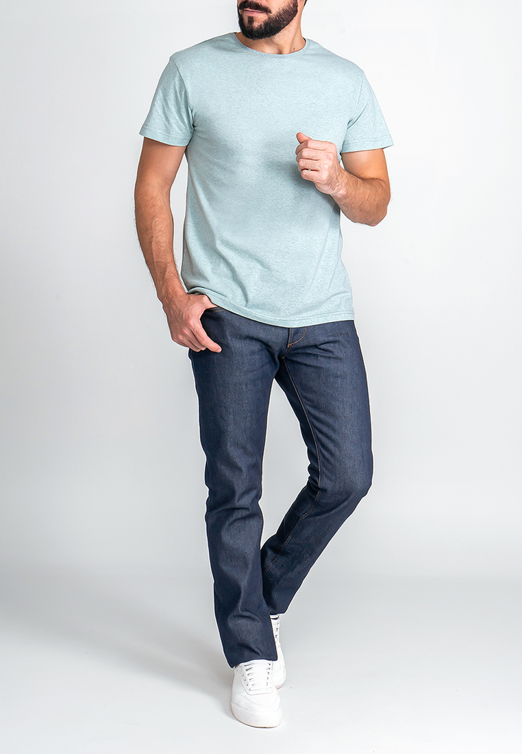 G145-RM-8002 (мята м.) Футболка мужская короткий рукав