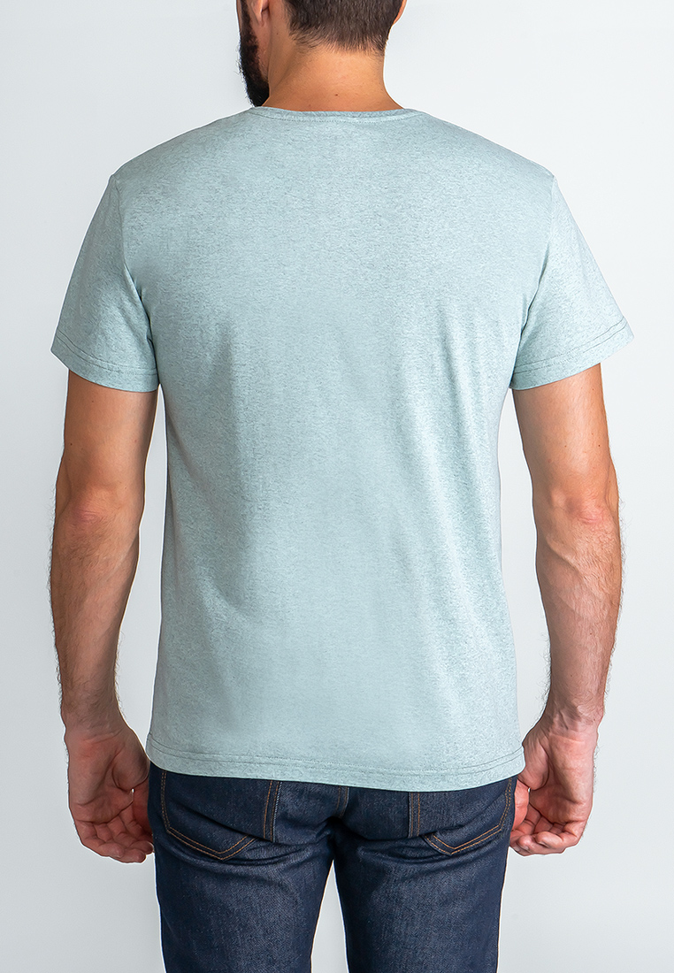 G145-RM-8002 (мята м.) Футболка мужская короткий рукав