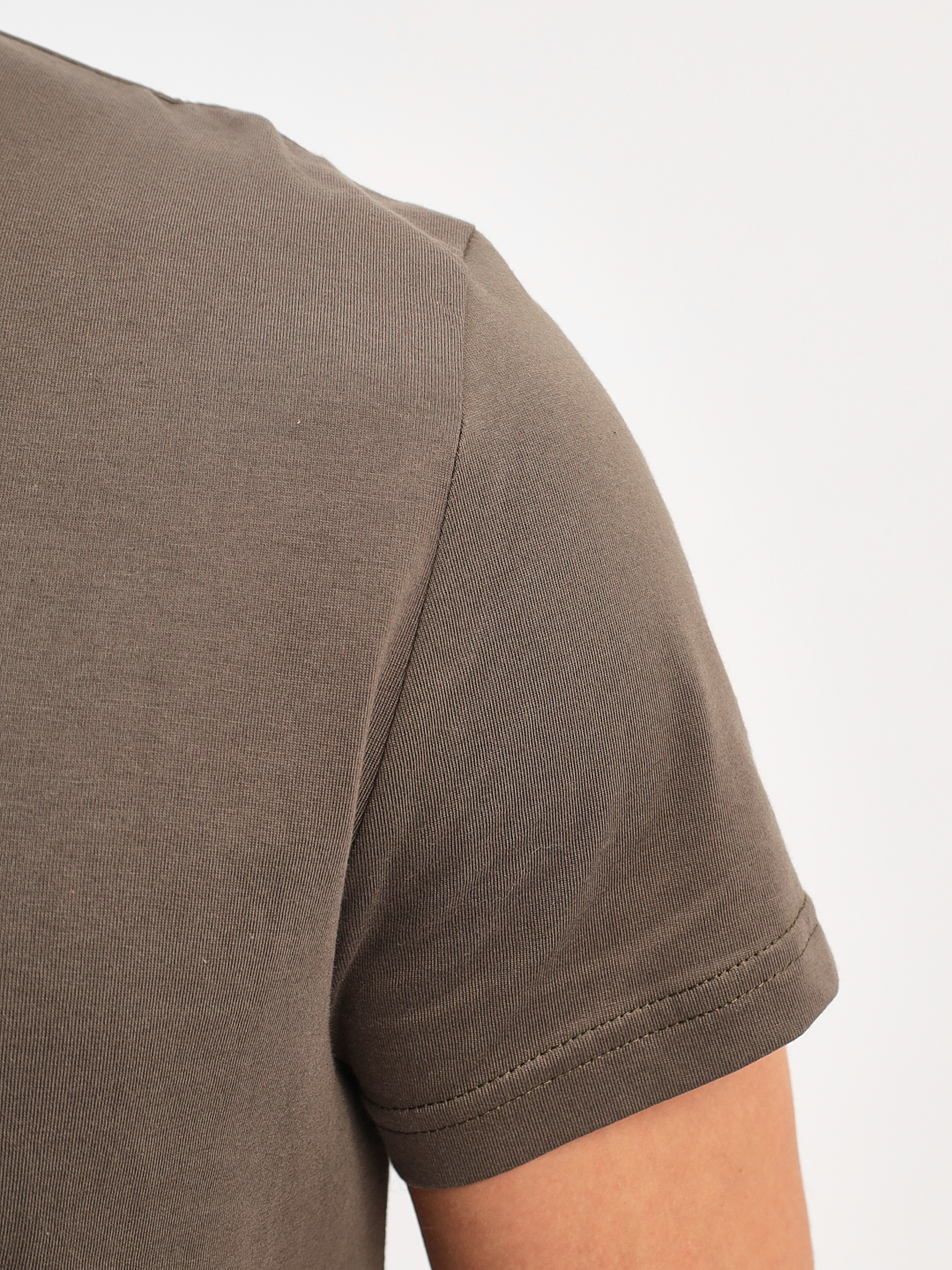 G145-RD-8025 (хаки) Футболка мужская короткий рукав