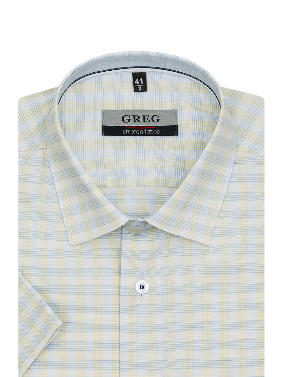 255/207/0222/Z/1p STRETCH Сорочка мужская короткий рукав