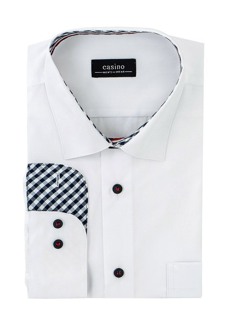 c100/157/ice/4p Сорочка мужская длинный рукав