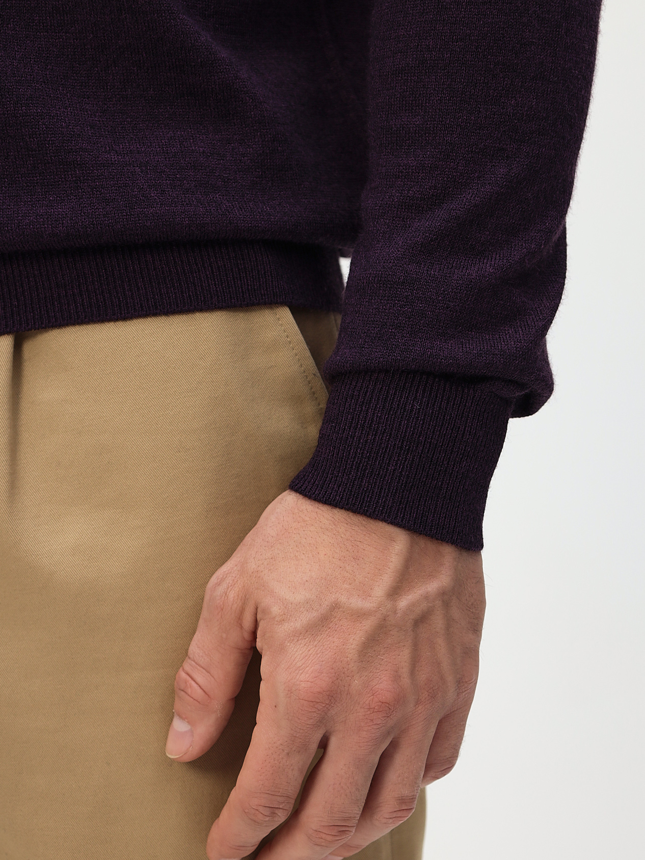 G122-CT 180194 (фиолет) Джемпер мужской