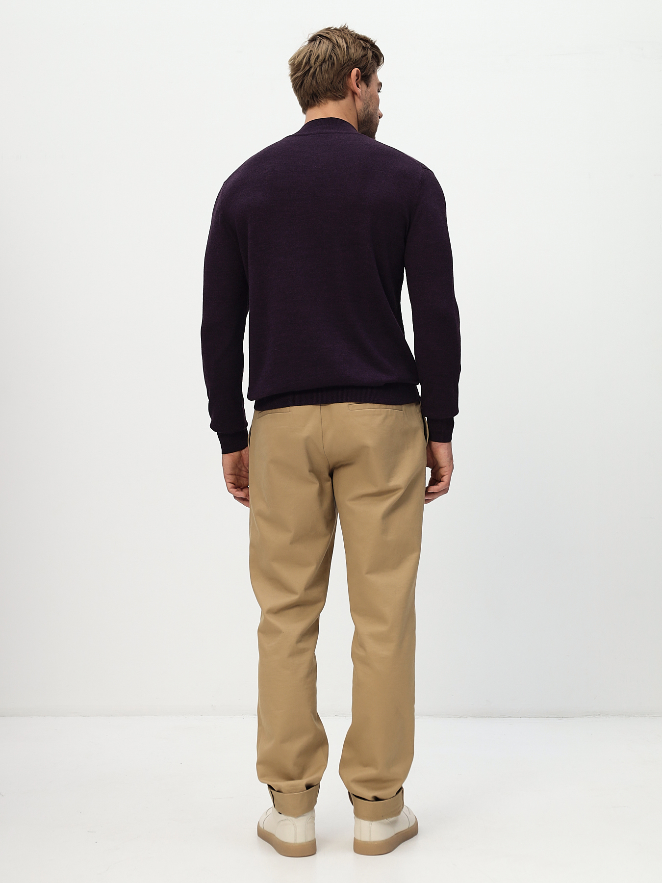 G122-CT 180194 (фиолет) Джемпер мужской