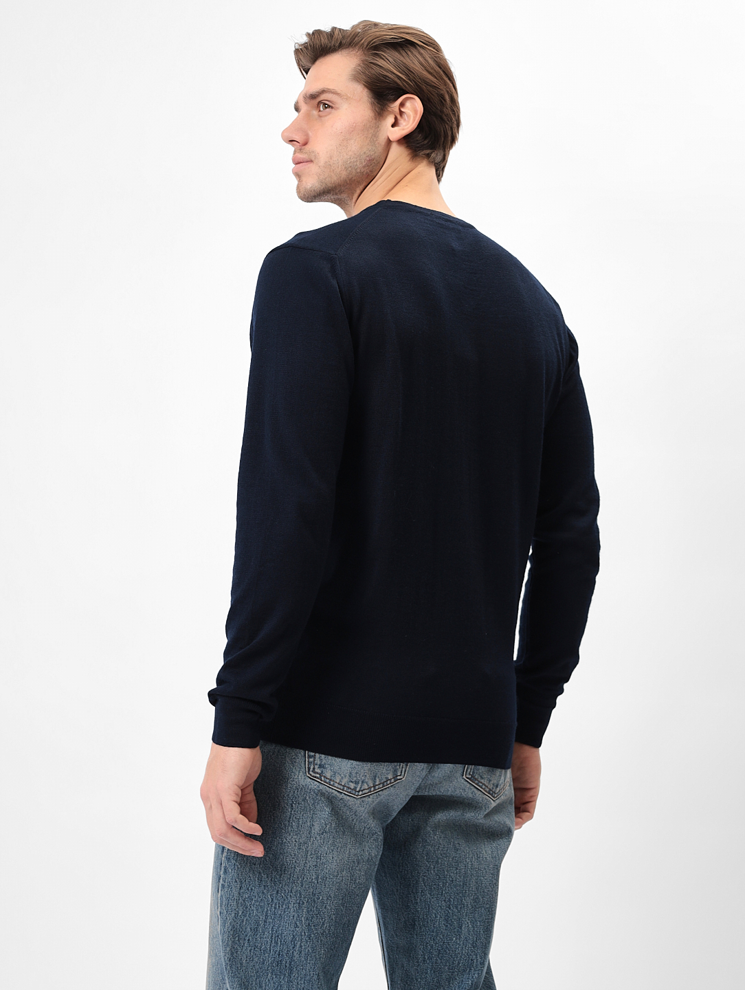 G124-EV (т.синий) Джемпер мужской