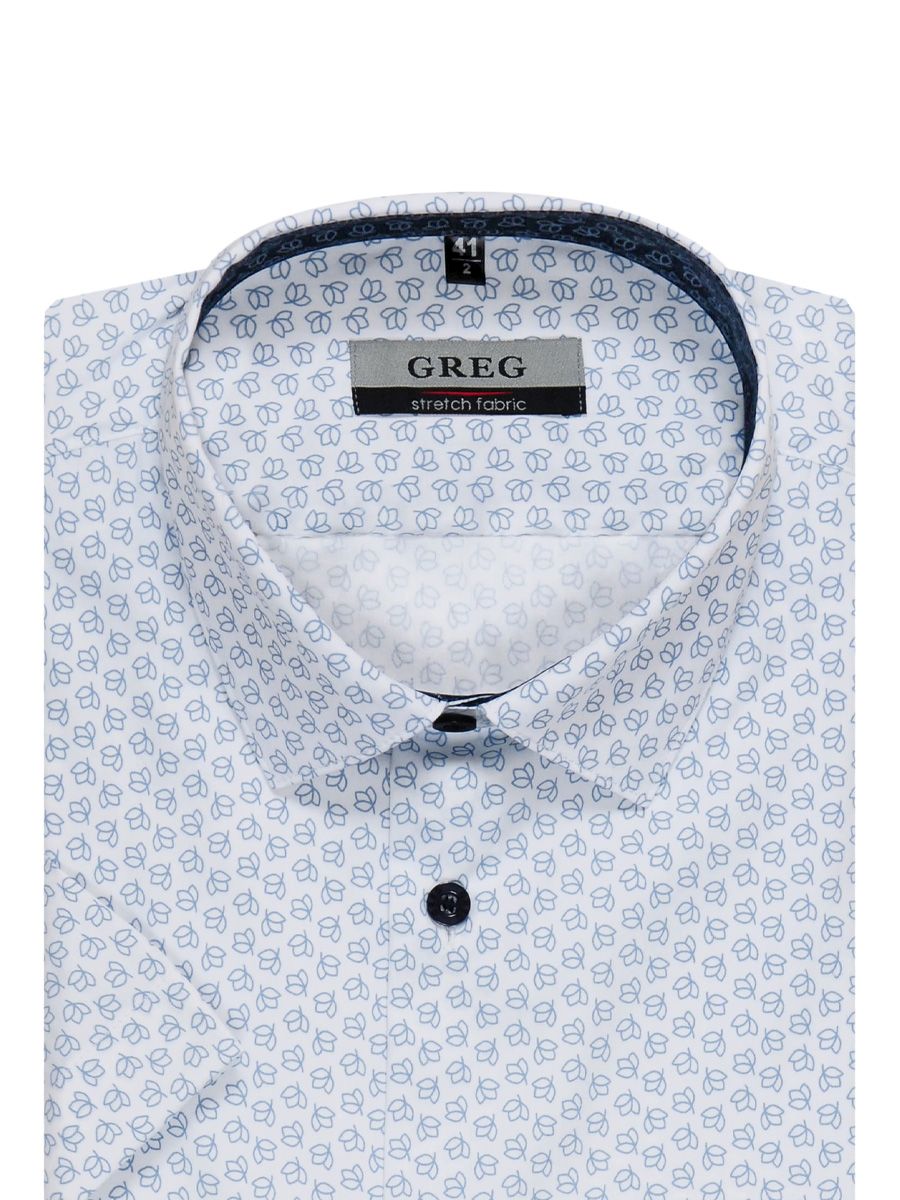 123/207/0483/ZN/1p STRETCH_V Сорочка мужская короткий рукав