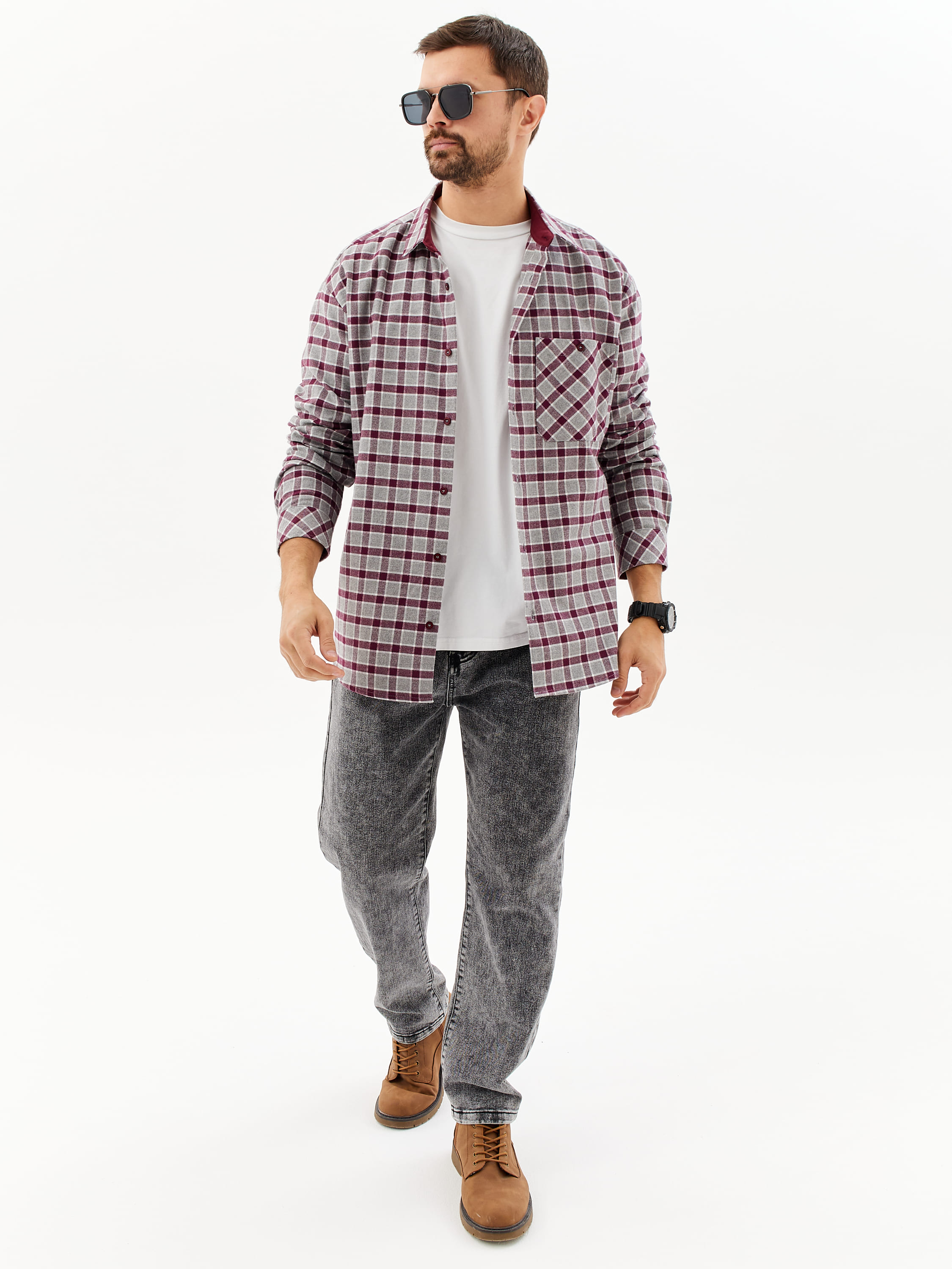 S365/211/2023/1 Сорочка мужская длинный рукав