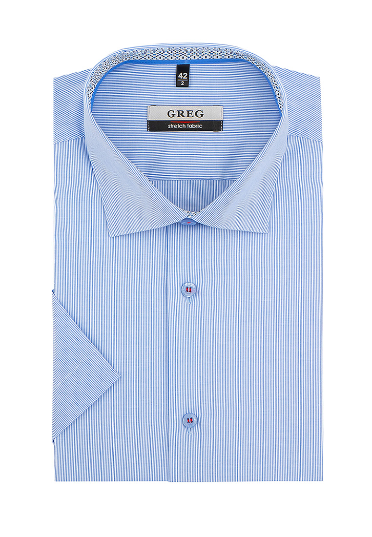 211/108/Z/1p STRETCH_x_GB Сорочка мужская короткий рукав