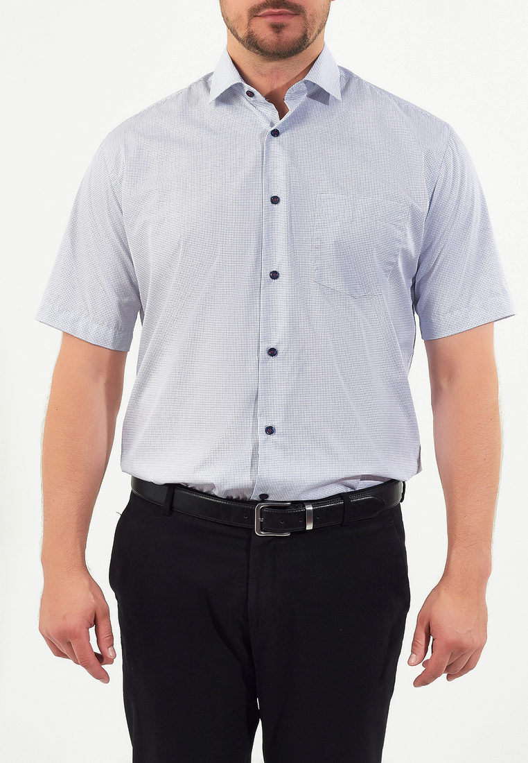 211/108/Z/1p STRETCH_x_GB Сорочка мужская короткий рукав