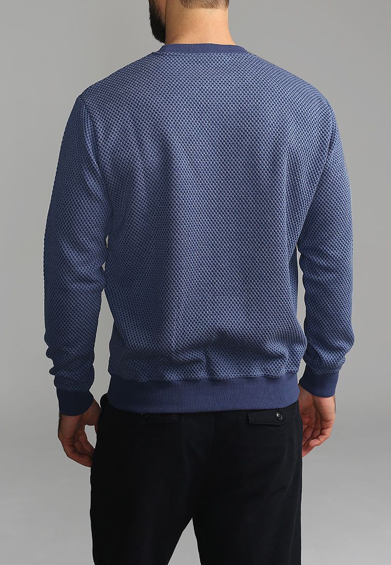 G121-RH145-11 (т.голубой) Джемпер мужской