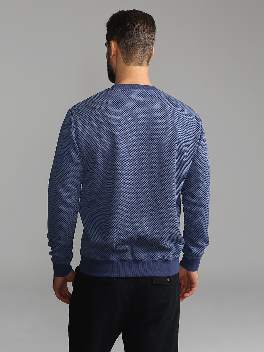 G121-RH145-11 (т.голубой) Джемпер мужской