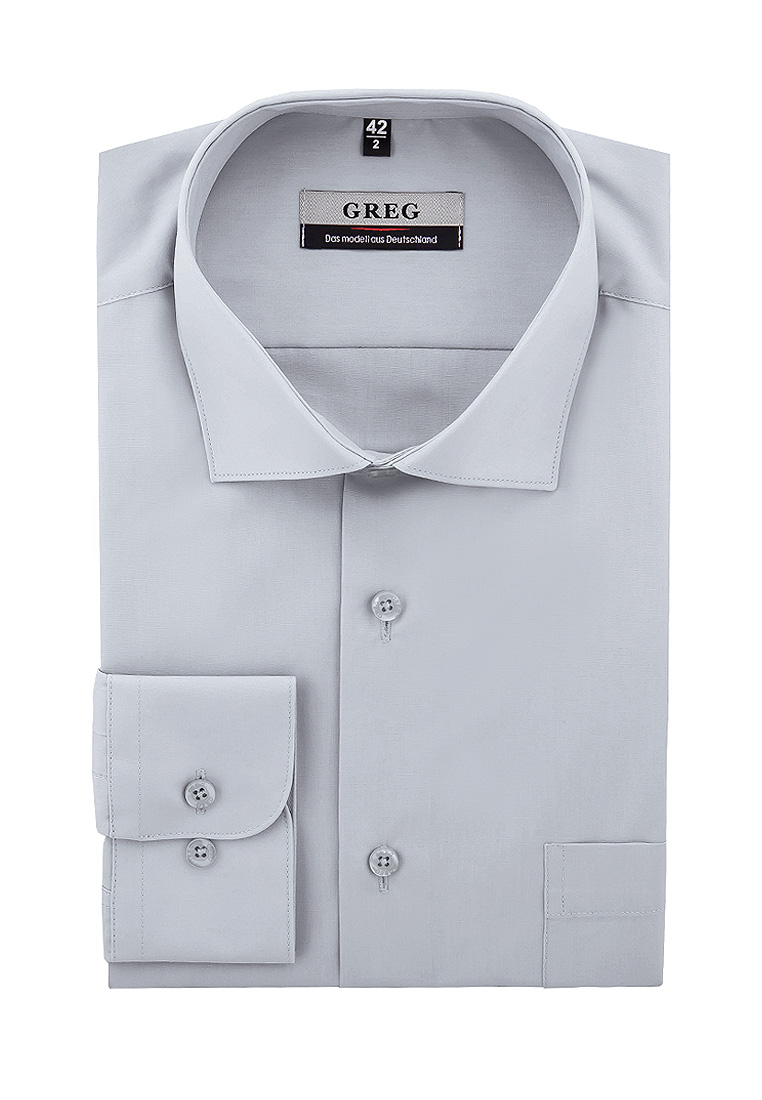 320/119/GR Сорочка мужская длинный рукав