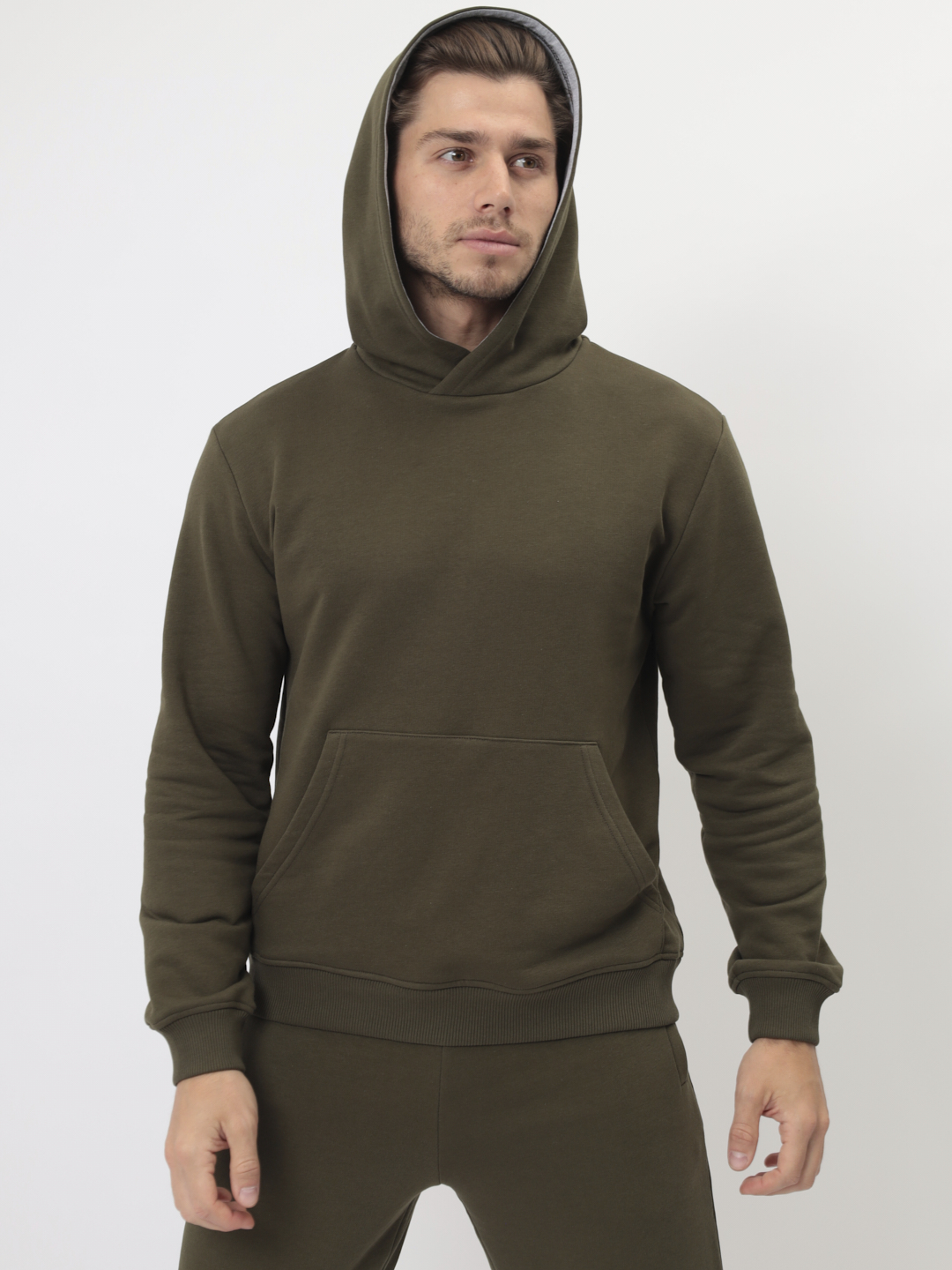 G171-OZ03-38_R (хаки) Худи мужское
