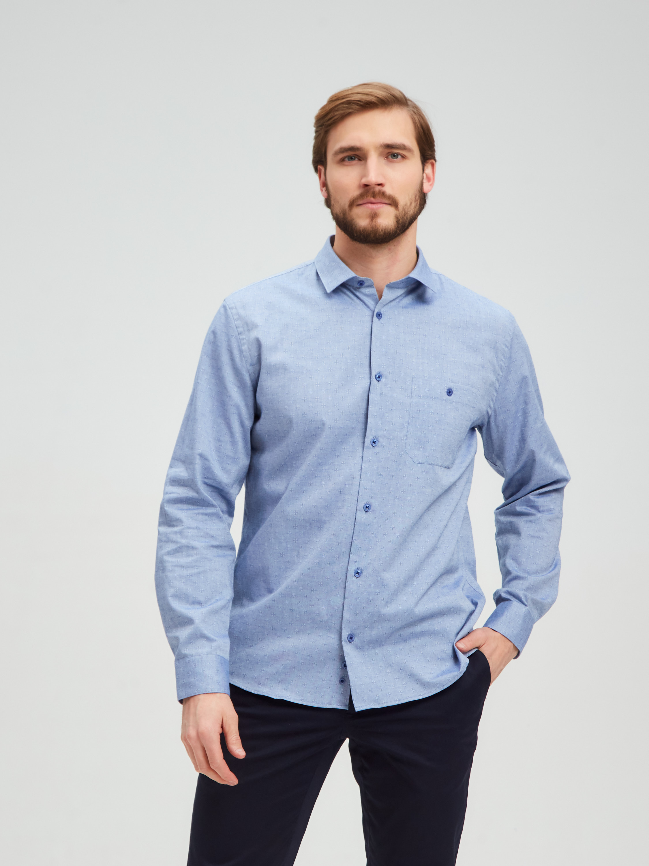 S223/231/9228/ZN/1p Сорочка мужская длинный рукав