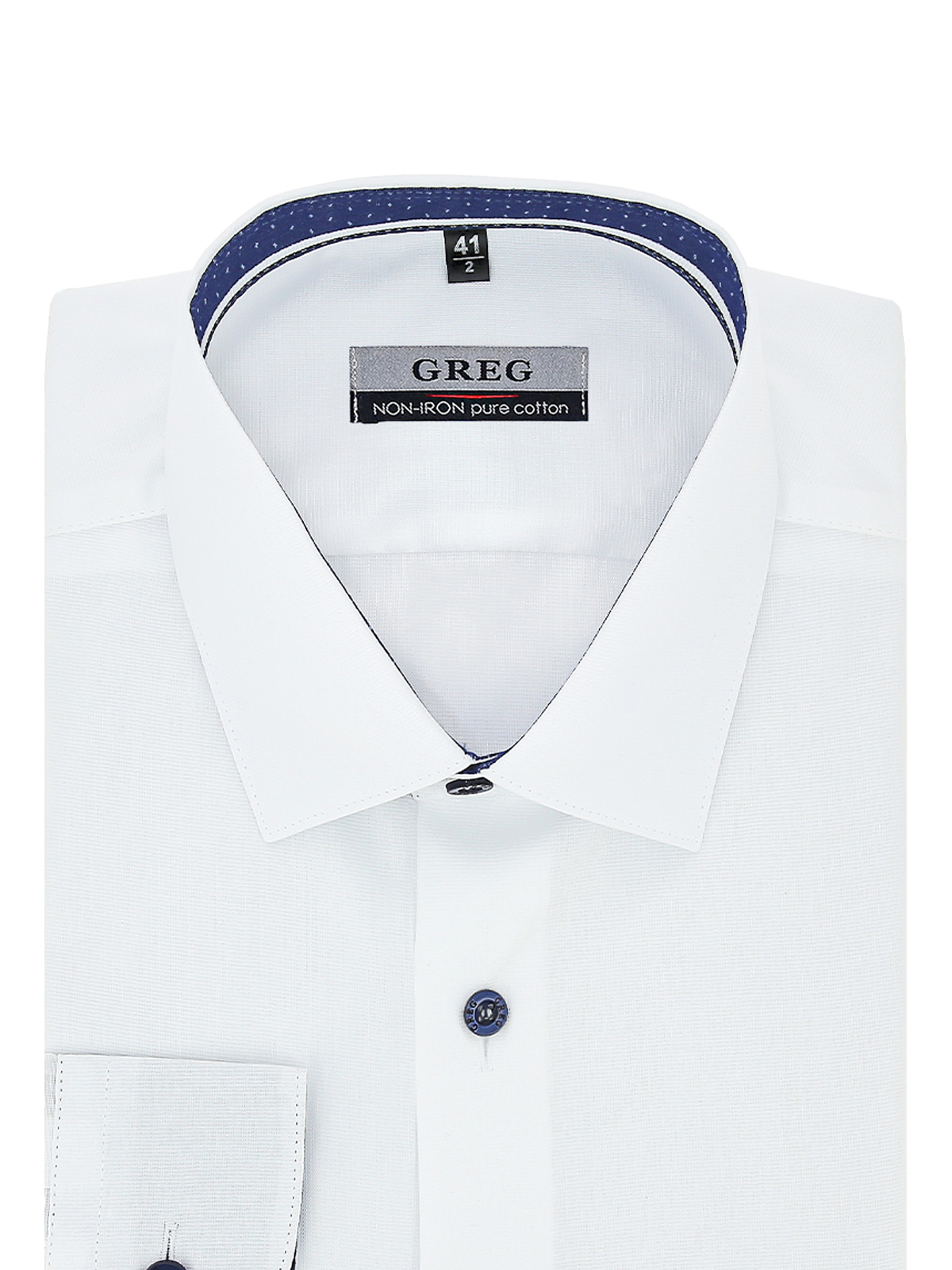 100/231/8630/Z/1p Сорочка мужская длинный рукав