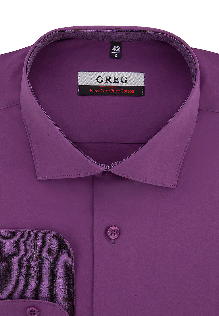 730/117/409/Z/1 STRETCH Сорочка мужская длинный рукав