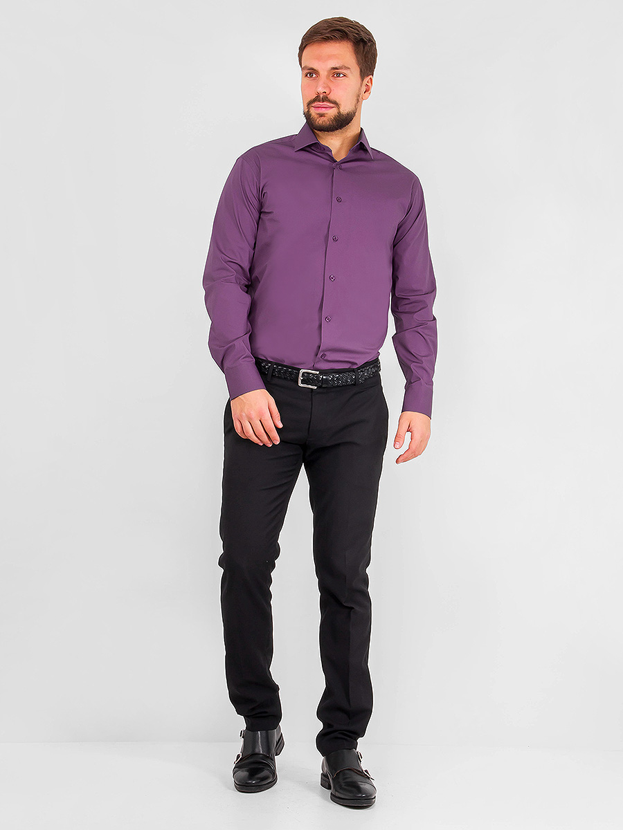 730/117/409/Z/1 STRETCH Сорочка мужская длинный рукав