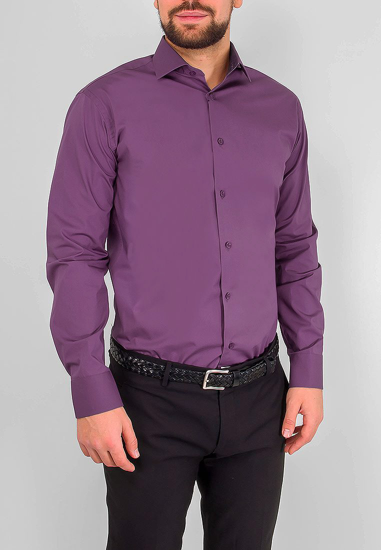 730/117/409/Z/1 STRETCH Сорочка мужская длинный рукав