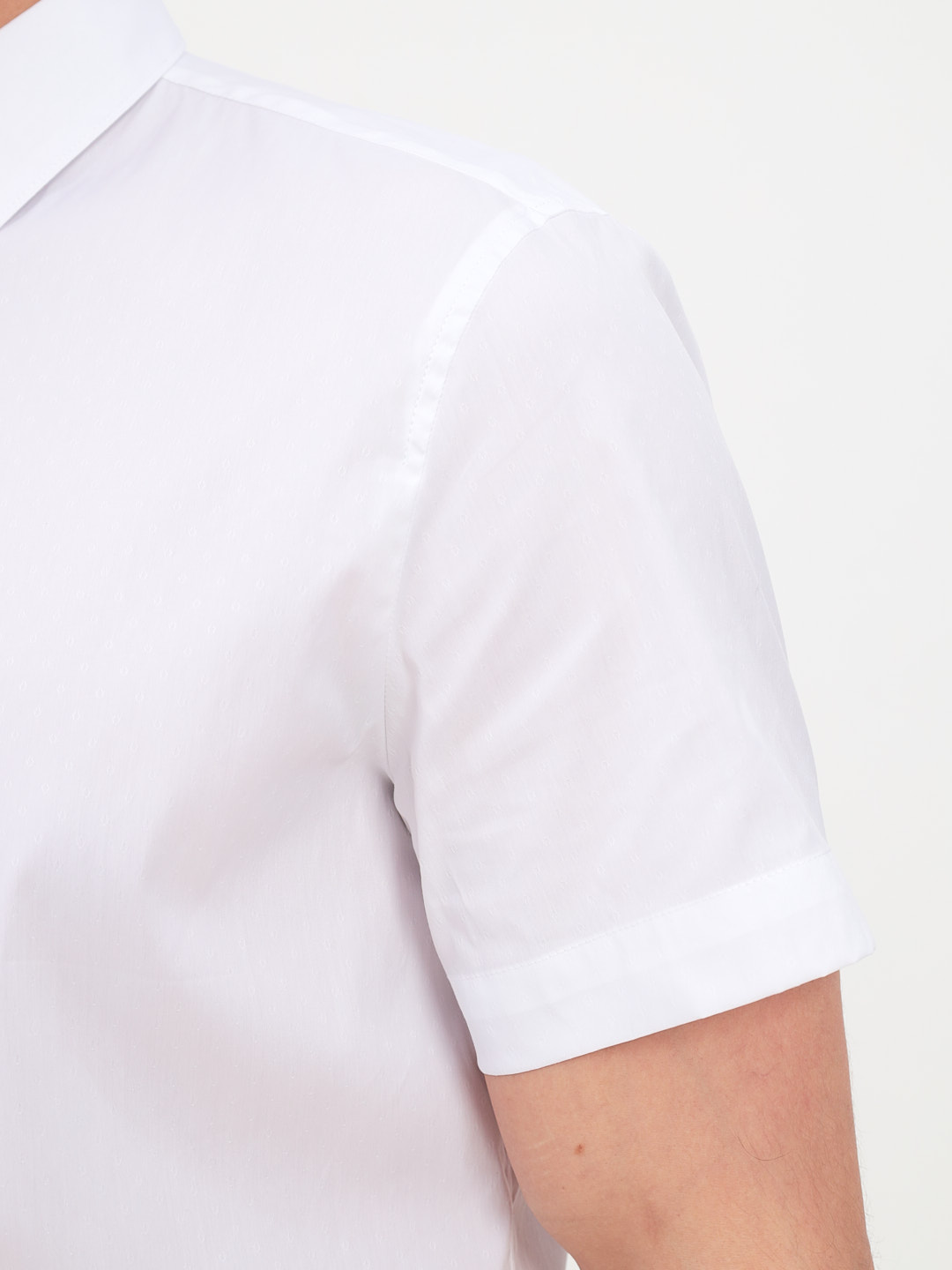 113/207/0072/ZN/1p STRETCH Сорочка мужская короткий рукав