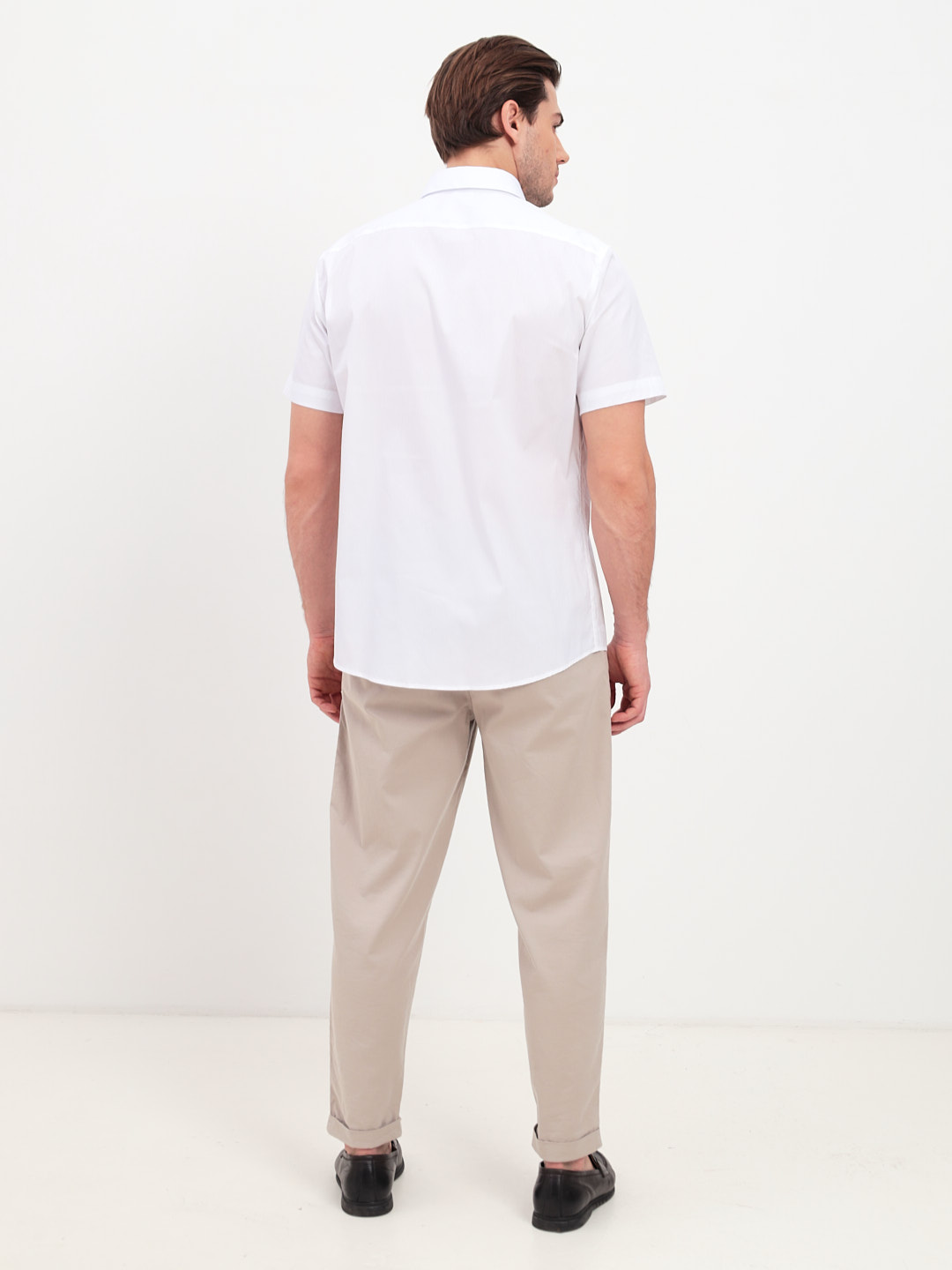 113/207/0072/ZN/1p STRETCH Сорочка мужская короткий рукав