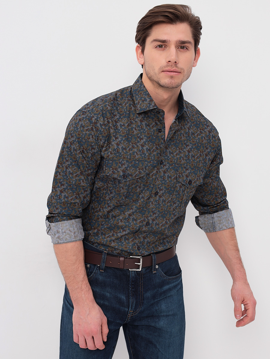 253/131/803412/Z/1p Сорочка мужская длинный рукав