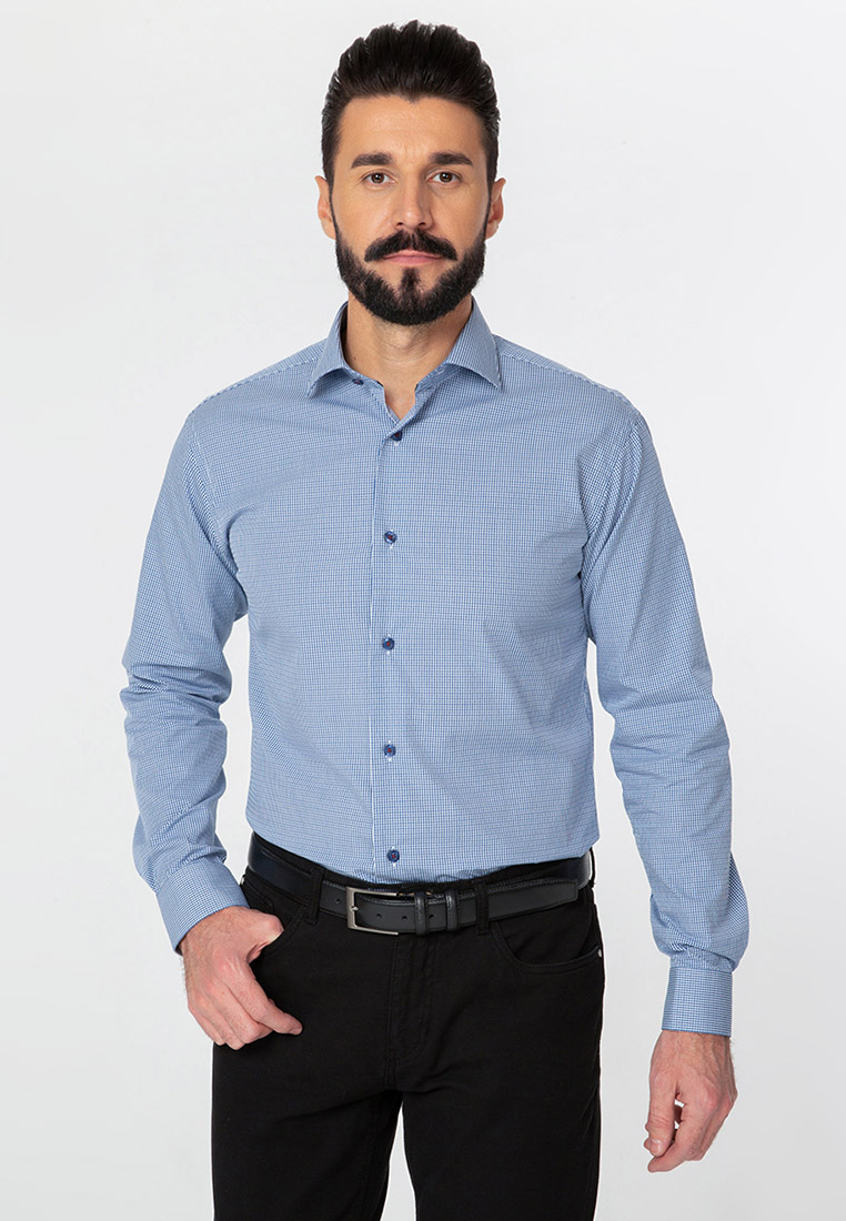 214/131/8016/Z/1p Сорочка мужская длинный рукав