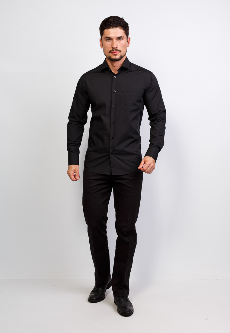 c340/156/026/Z Сорочка мужская длинный рукав