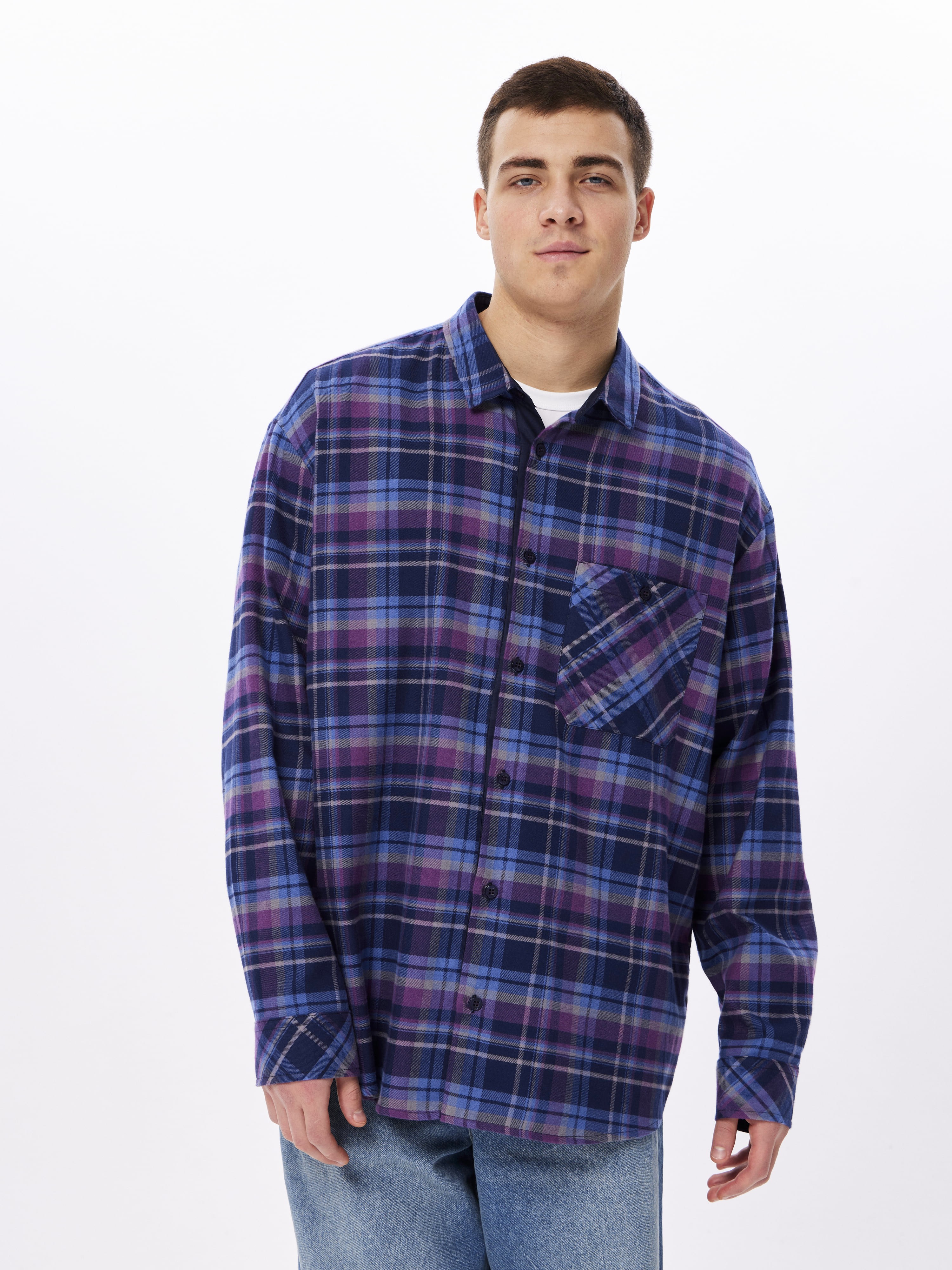 S225/219/0184/P/1p Сорочка мужская длинный рукав