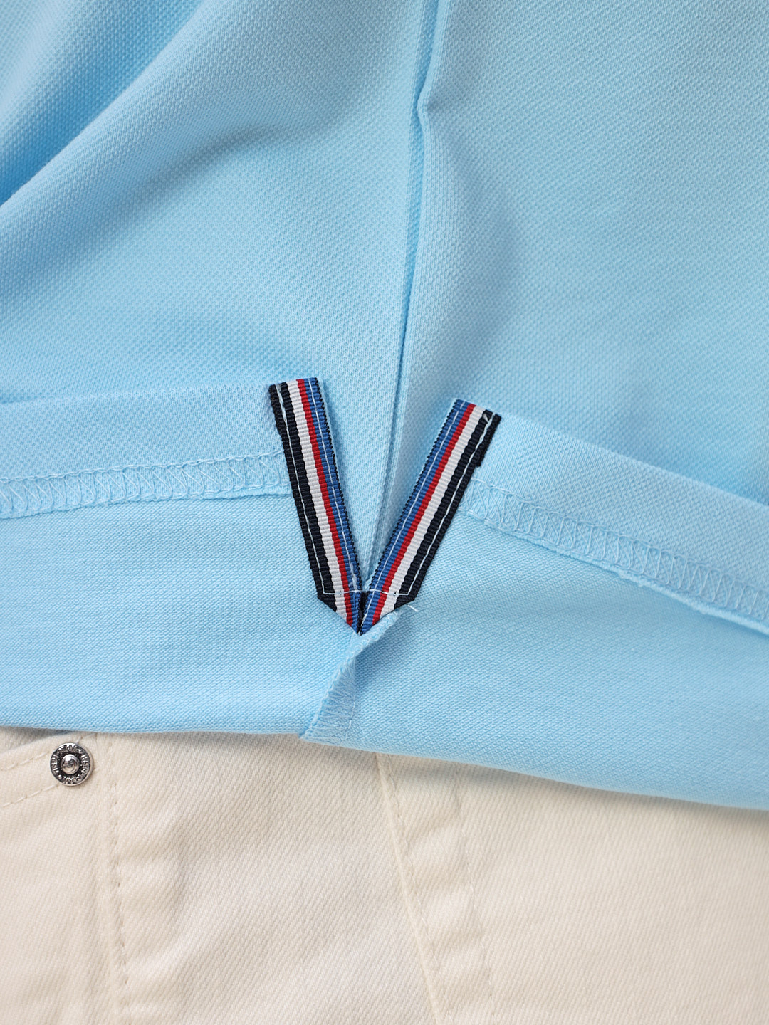 G145-PO4T-SA201 (голубой) Футболка мужская короткий рукав