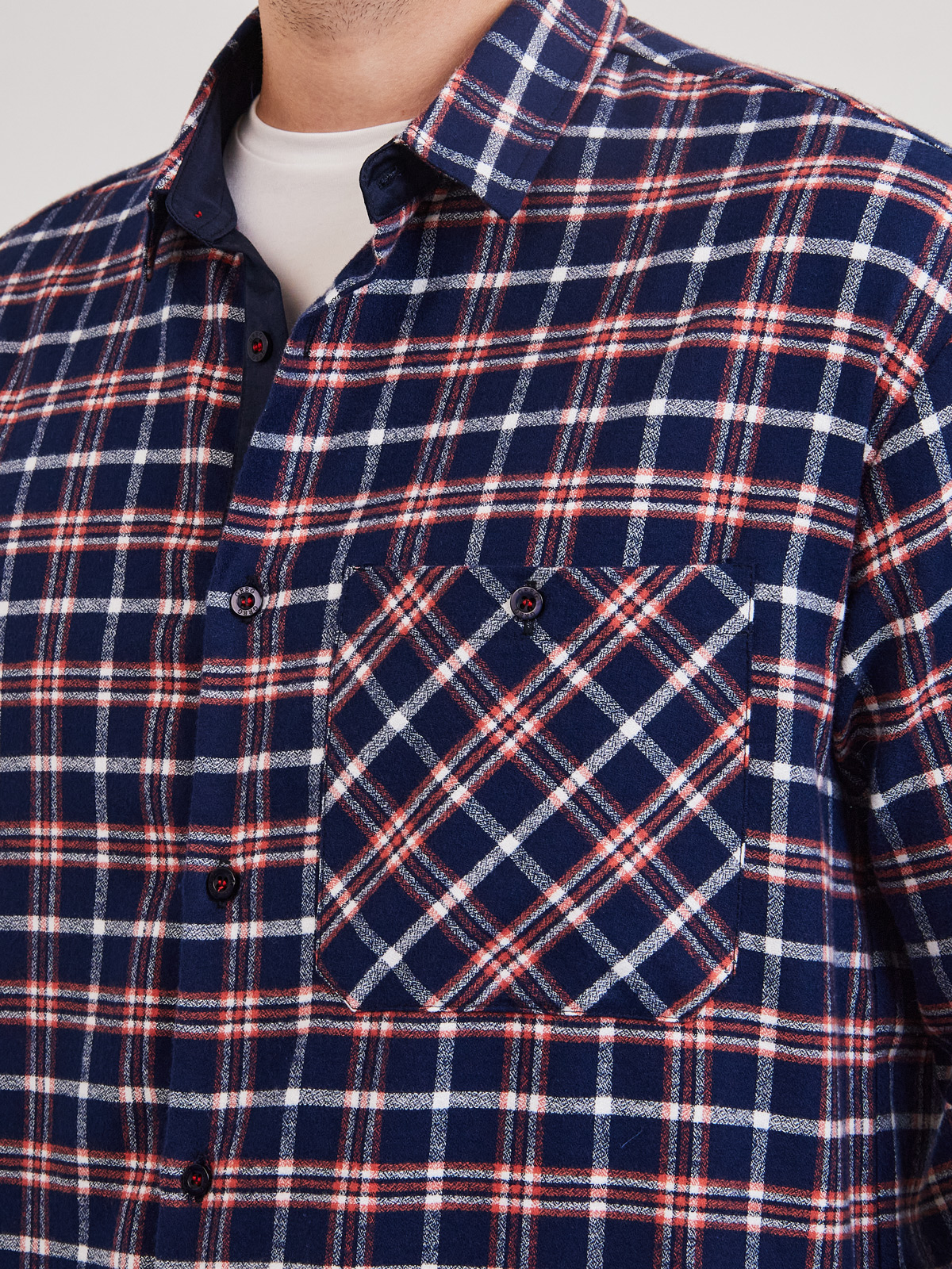 S265/211/8917/P/1p Сорочка мужская длинный рукав