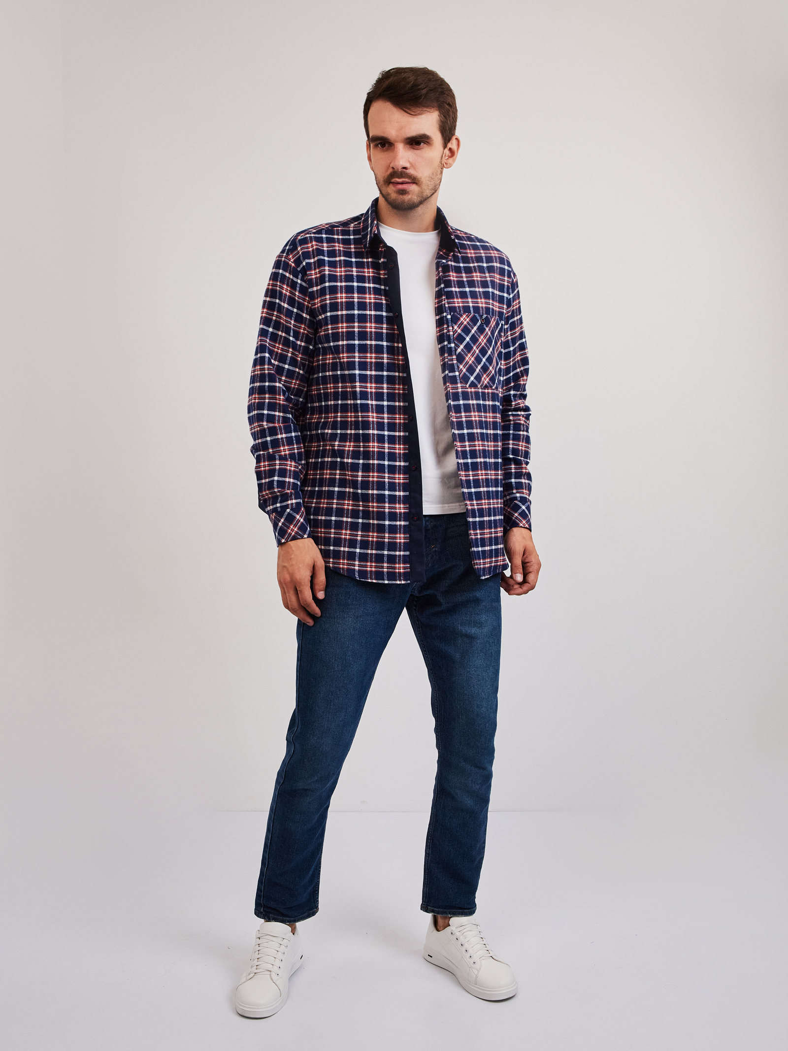 S265/211/8917/P/1p Сорочка мужская длинный рукав