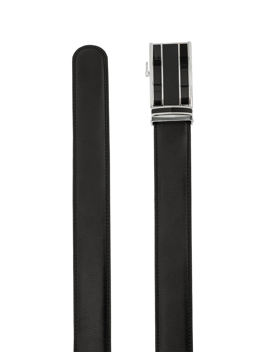 GЯ34/A гладк.черный Ремень мужской