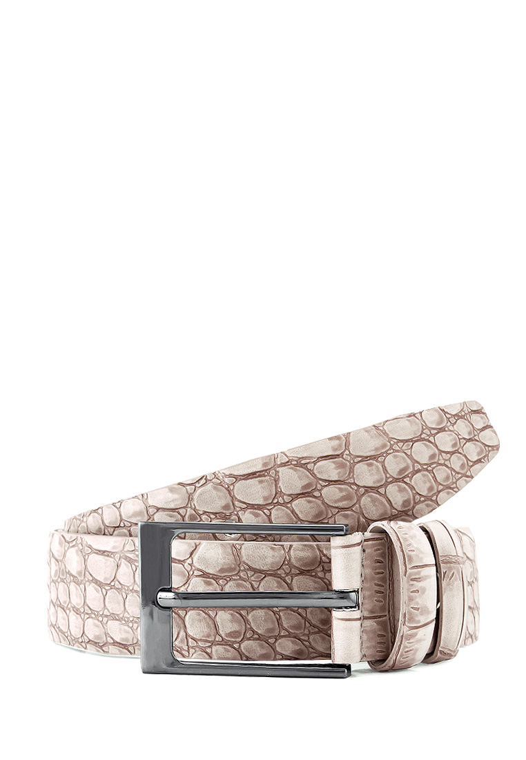 Cas13 факт. бежевый Ремень мужской