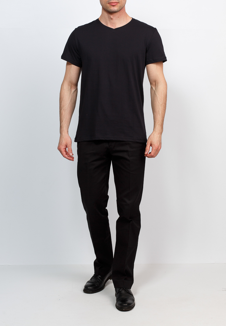 TS524V (черный) Футболка мужская короткий рукав