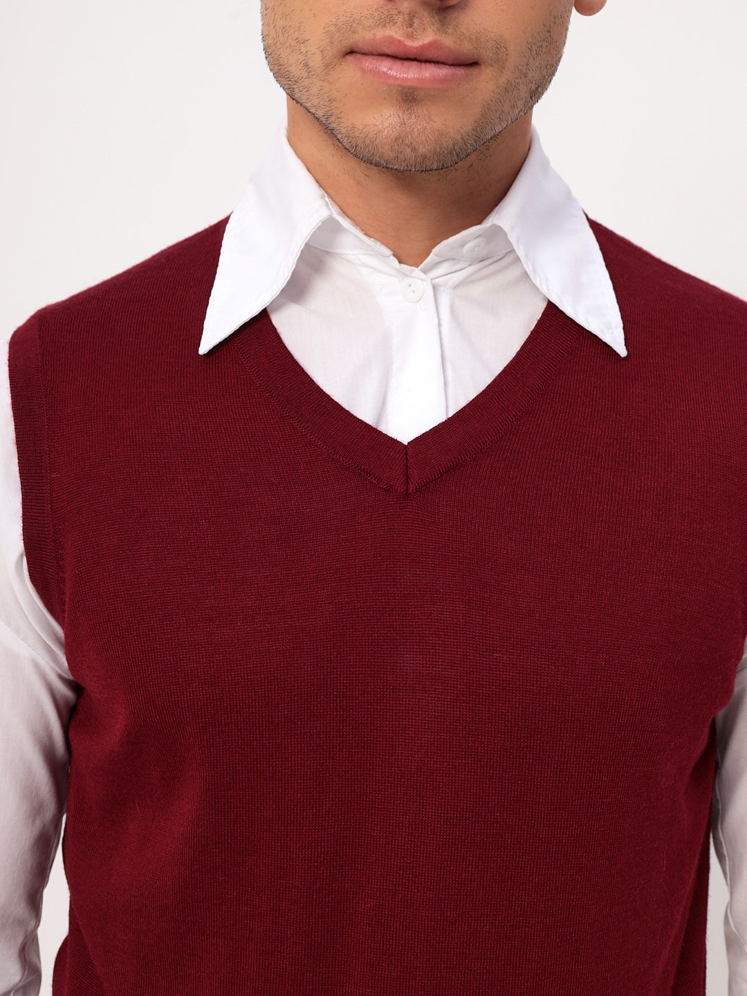 G125-EV (бордо) Жилет мужской