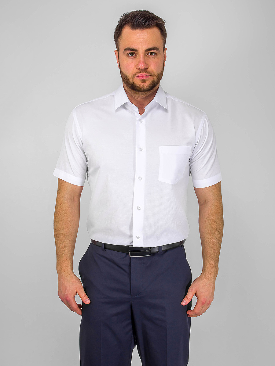 c103/057/7001/Z Сорочка мужская короткий рукав