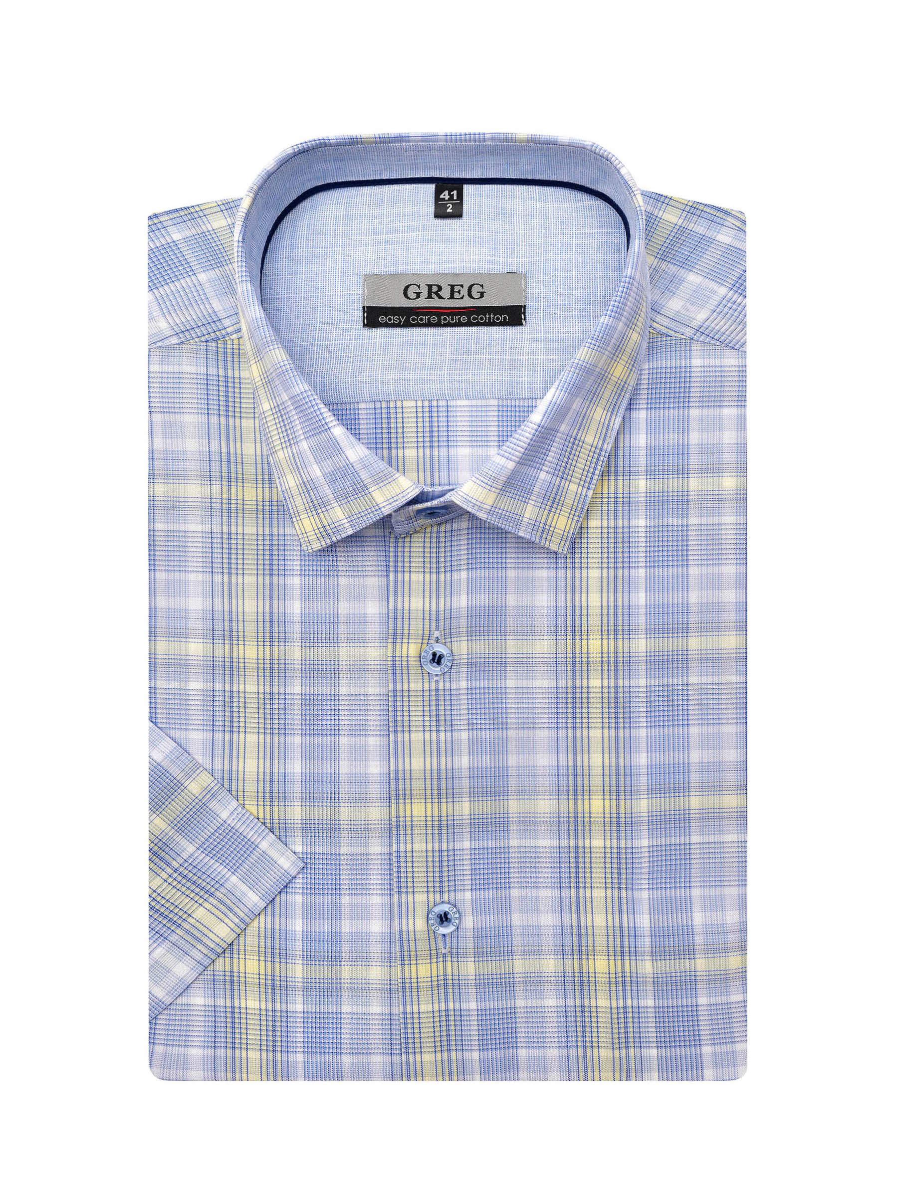 255/201/0260/Z/1p Сорочка мужская короткий рукав