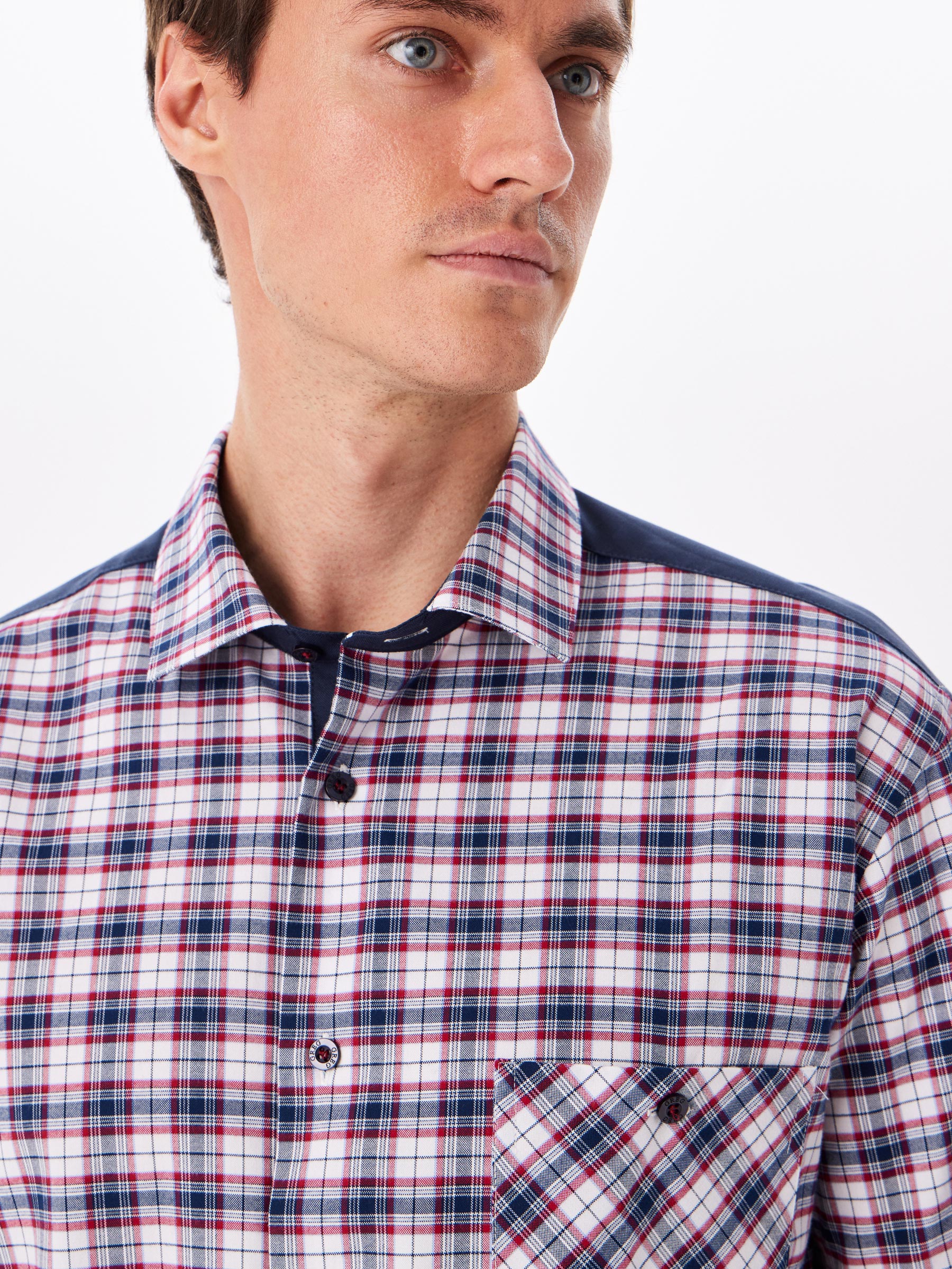 S125/231/8915/Z/P/1p Сорочка мужская длинный рукав