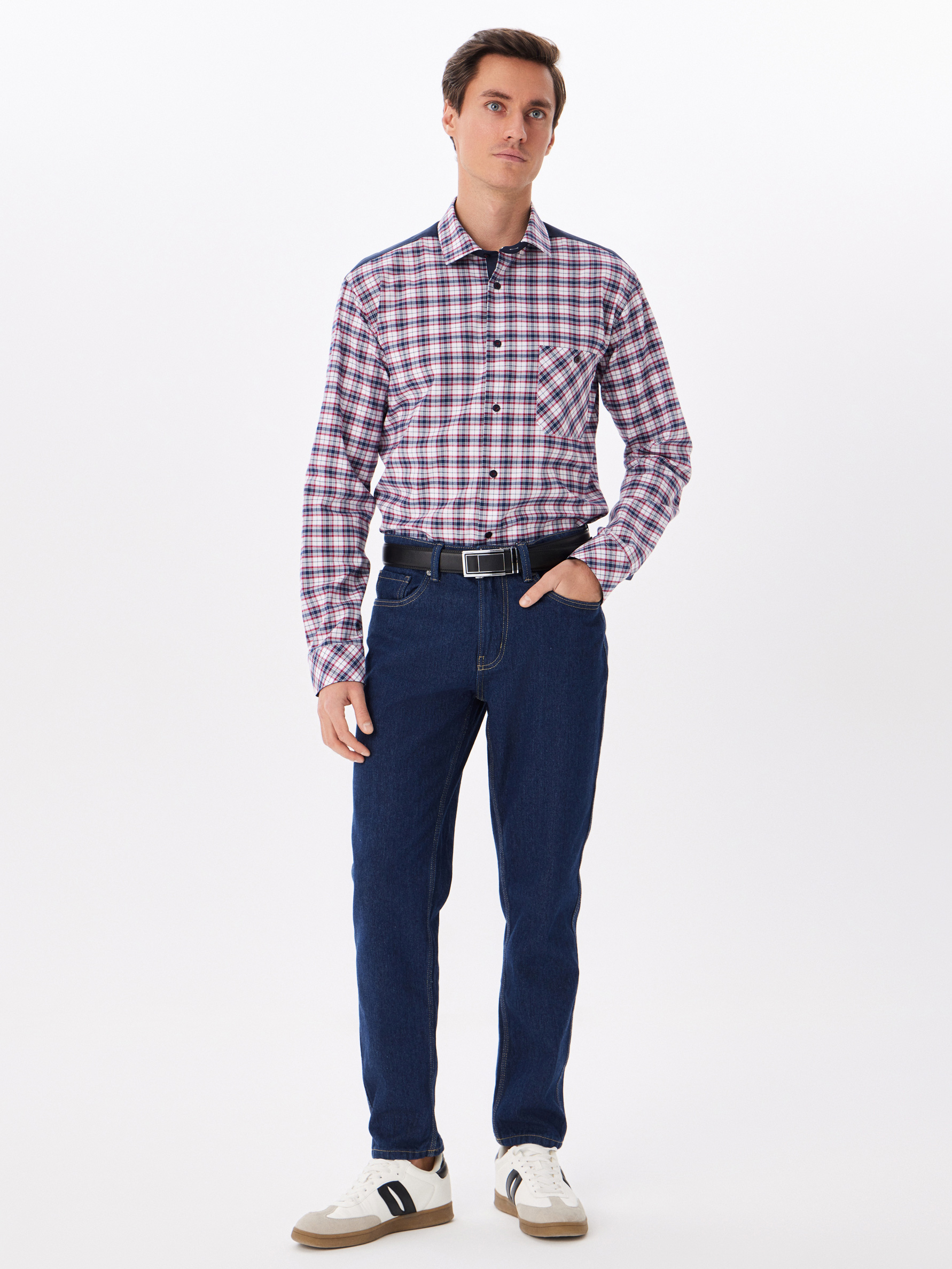 S125/231/8915/Z/P/1p Сорочка мужская длинный рукав