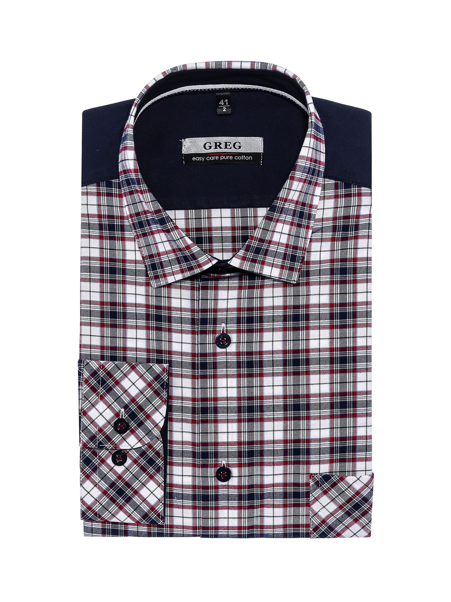 S125/231/8915/Z/P/1p Сорочка мужская длинный рукав