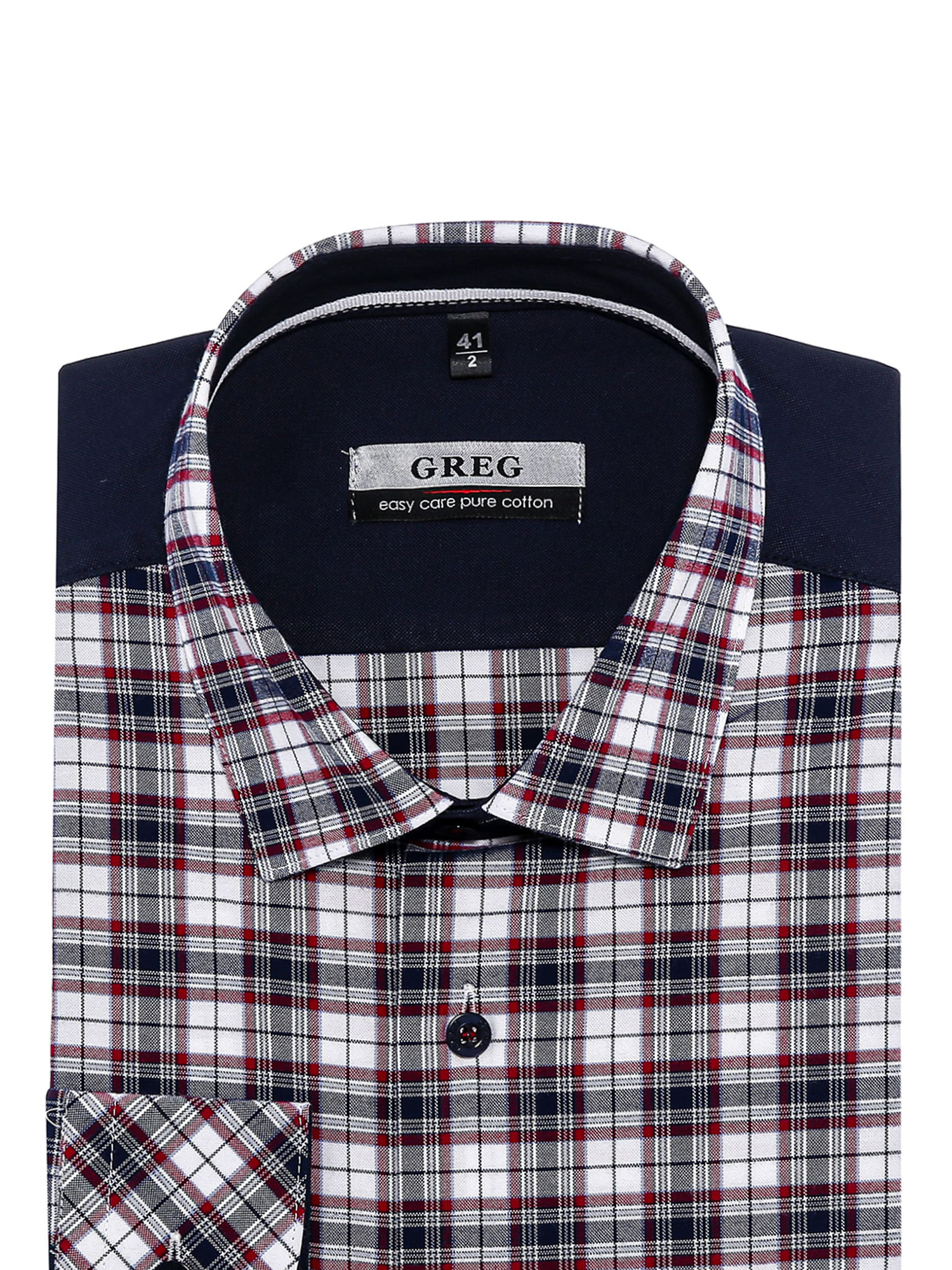 S125/231/8915/Z/P/1p Сорочка мужская длинный рукав